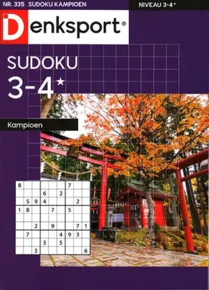 Denksport Sudoku Kampioen - 335 2026
