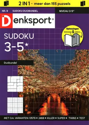 Denksport Sudoku Duobundel - 09 2026