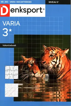 Denksport Varia Vakantieboek - 383 2026