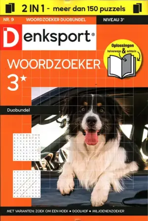 Denksport Woordzoeker Duobundel - 3* - 09 2026