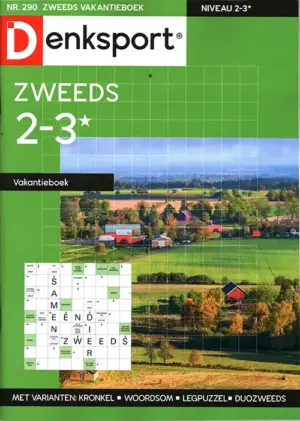 Denksport Zweeds Vakantieboek - 2-3* 290 2026
