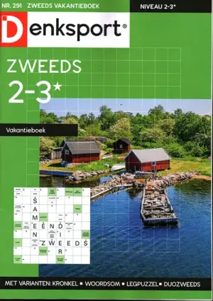 Denksport Zweeds Vakantieboek - 2-3* 291 2026