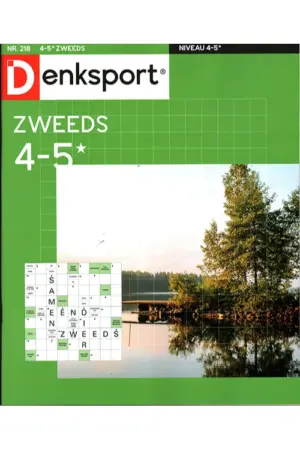 Denksport Zweeds 4-5 sterren - 218 2026