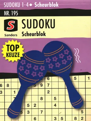 Sanders Sudoku Scheurblok - 195 2026