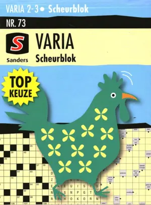 Sanders Varia Scheurblok - 73 2026
