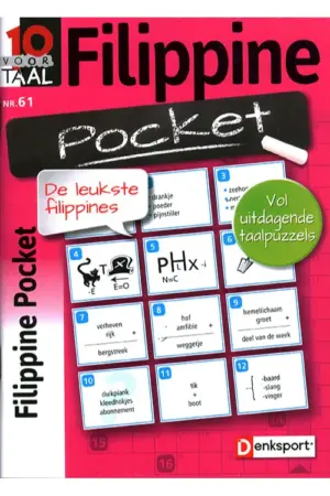 10 voor Taal Filippine pocket - 61 2026