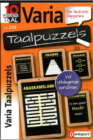 10 voor Taal Varia Taalpuzzels - 250 2026