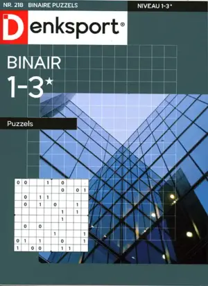Denksport Binair Puzzels - 218 2026