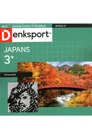 Denksport Japans Scheurblok - 08 2026