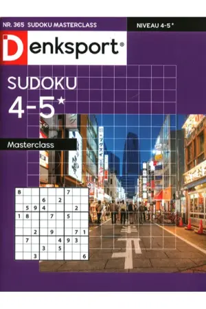 Denksport Sudoku Masterclass - 365 2026