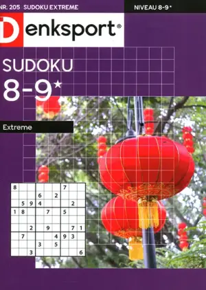Denksport Sudoku Extreme - 205 2026
