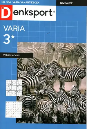 Denksport Varia Vakantieboek - 384 2026
