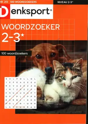 Denksport Woordzoeker 100 Woordzoekers - 213 2026