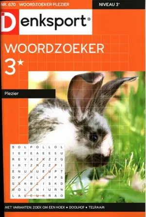 Denksport Woordzoeker Plezier - 670 2026