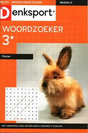 Denksport Woordzoeker Plezier - 671 2026