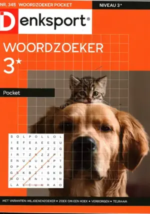 Denksport Woordzoeker Pocket - 345 2026