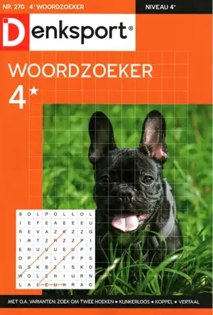 Denksport Woordzoeker - 4* 270 2026