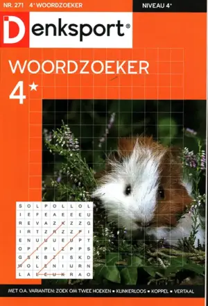 Denksport Woordzoeker - 4* 271 2026