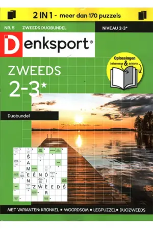 Denksport Zweeds Vakantieboek Duobundel - 2-3* 05 2026