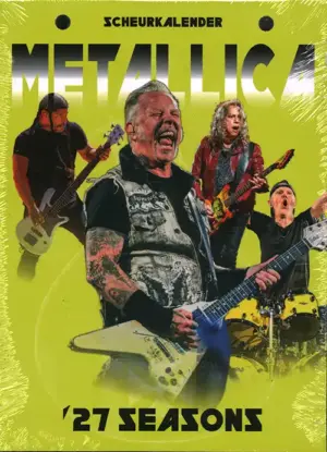 Metallica Scheurkalender - 2027
