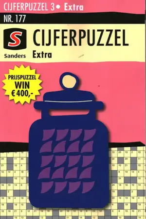 Sanders Cijferpuzzel Extra - 177 2026