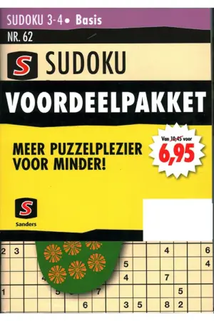 Sanders Voordeelpakket - Sudoku 05 2026