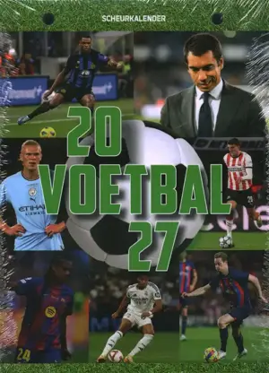 Voetbal scheurkalender - 2027