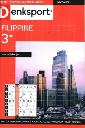 Denksport Filippine Vakantiekanjer - 114 2026
