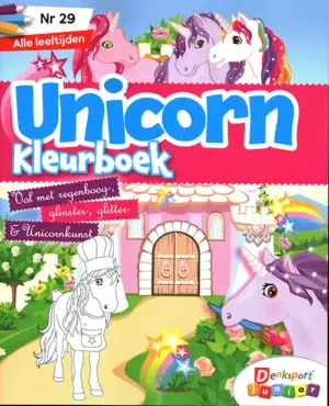 Denksport Junior - Unicorn Kleurboek - 29 2026