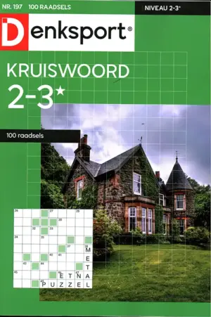 Denksport Kruiswoord 100 Raadsels - 197 2026