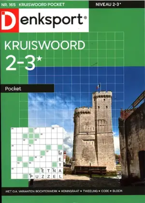 Denksport Kruiswoord Pocket - 165 2026