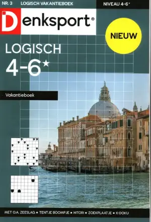 Denksport Logisch 4-6* Vakantieboek - 03 2026