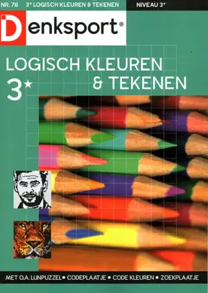 Denksport Logisch Kleuren en Tekenen - 78 2026