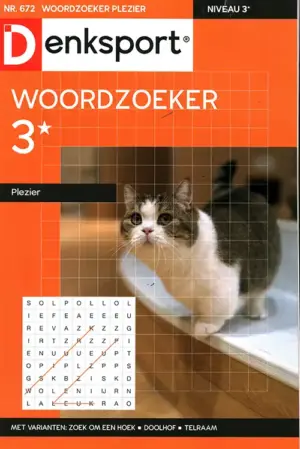 Denksport Woordzoeker Plezier - 672 2026