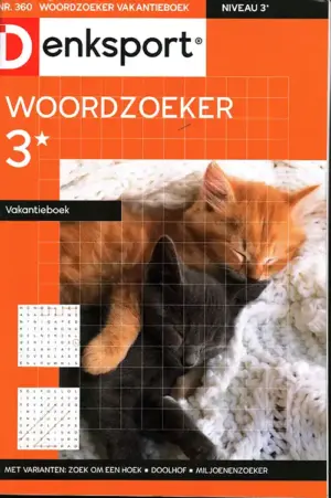 Denksport Woordzoeker Vakantieboek - 360 2026