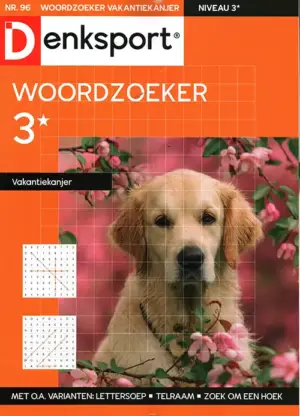 Denksport Woordzoeker Vakantiekanjer - 96 2026