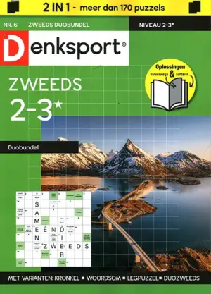 Denksport Zweeds Vakantieboek Duobundel - 2-3* 06 2026
