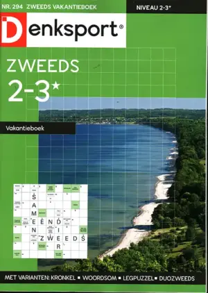 Denksport Zweeds Vakantieboek - 2-3* 294 2026