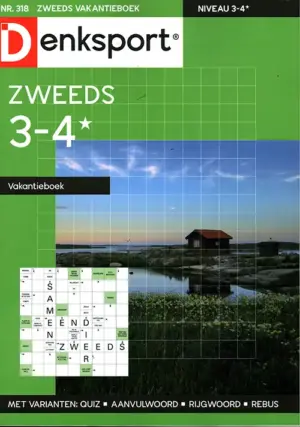 Denksport Zweeds Vakantieboek - 3-4* 318 2026