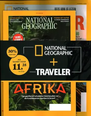 Pakket National Geographic + National Geographic Traveler - 10 2026