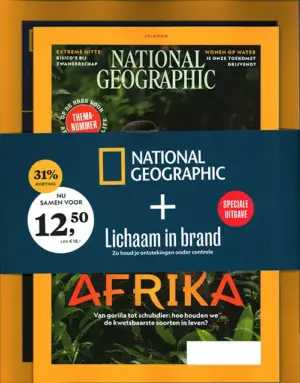 Pakket National Geographic + Lichaam in brand Special - 10 2026