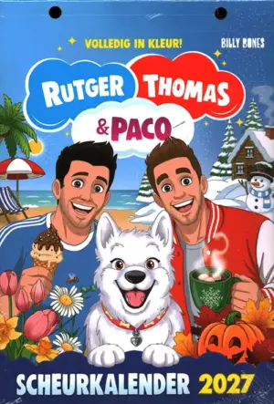 Scheurkalender van Rutger, Thomas & Paco - 2027