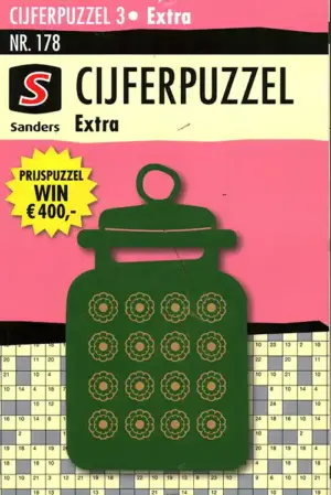 Sanders Cijferpuzzel Extra - 178 2026