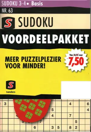 Sanders Voordeelpakket - Sudoku 06 2026