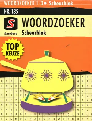 Sanders Woordzoeker Scheurblok - 135 2026