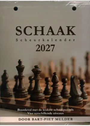 Schaak Scheurkalender - 2027